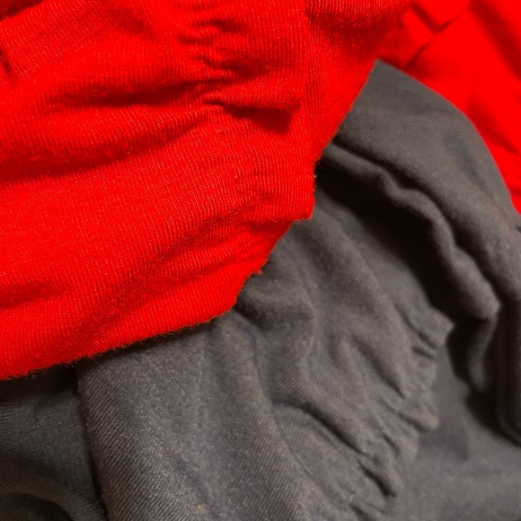 Bundle xl Zenana knit tired dresses red blue sleeveless - Picture 7 of 8